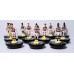 Subbuteo Andrew Table Soccer Portugal EURO 2020 away kit on Classic Hasbro Bases
